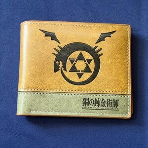 FMA Fullmetal Alchemist brand new high quality imitation leather wallet